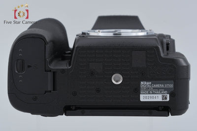 [Used] Nikon D7500 Digital SLR Camera with low shutter count
