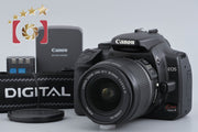 [Used] Canon EOS Kiss Digital X Black + EF-S 18-55mm f/3.5-5.6 IS