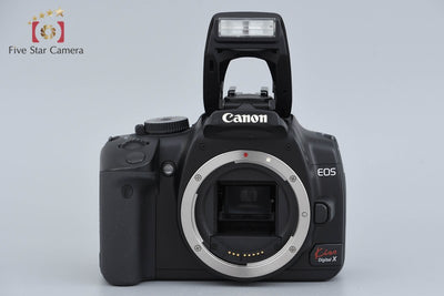 [Used] Canon EOS Kiss Digital X Black + EF-S 18-55mm f/3.5-5.6 IS