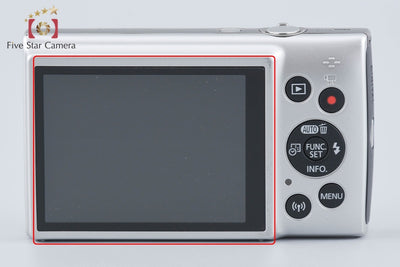 [Used] Canon IXY 210 Silver Compact Digital Camera