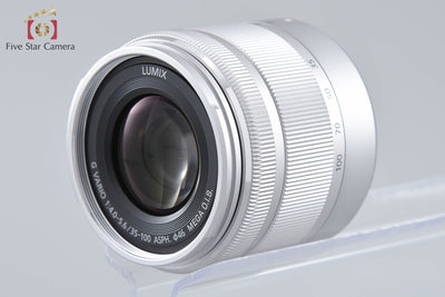 [Used] Panasonic LUMIX G VARIO 35-100mm f/4-5.6 ASPH. MEGA O.I.S. H-FS35100 Silver