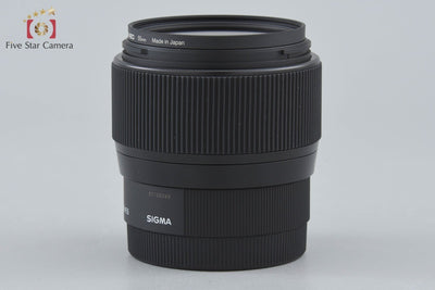 Used: SIGMA 56mm f/1.4 DC DN Contemporary Lens for Sony E-Mount with Original Box