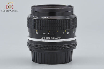 [Used] Nikon New NIKKOR 28mm f/2.8 Ai Converted