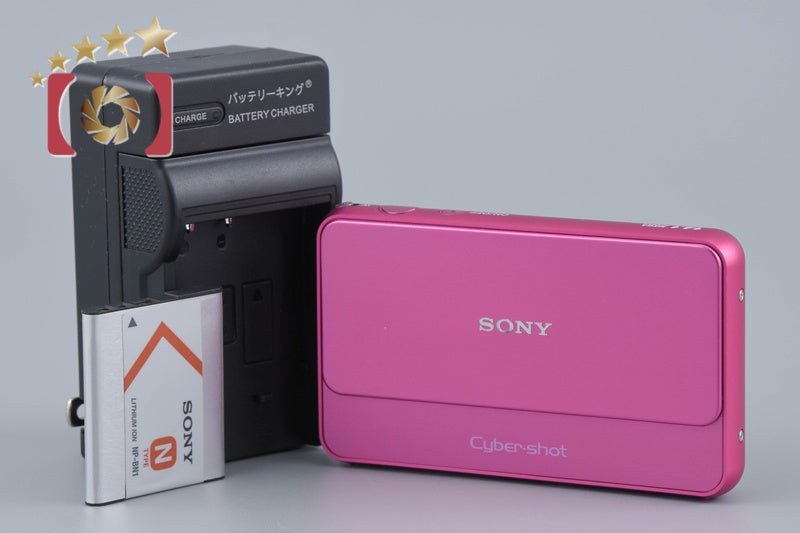 【中古】SONY ソニー Cyber-shot DSC-T99 ピンク デジタルスチルカメラ