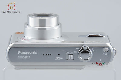 [Used] Panasonic LUMIX DMC-FX7 Silky Silver Compact Digital Camera