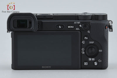 [Used] SONY Sony α6400 ILCE-6400 Black Double Zoom Lens Kit Shutter Count Low