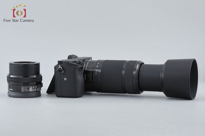 [Used] SONY Sony α6400 ILCE-6400 Black Double Zoom Lens Kit Shutter Count Low