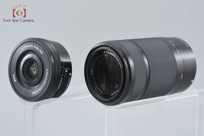 [Used] SONY Sony α6400 ILCE-6400 Black Double Zoom Lens Kit Shutter Count Low