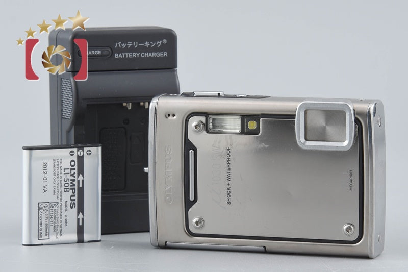 【中古】OLYMPUS オリンパス μ 1060 エメラルドグリーン コンパクトデジタルカメラ 元箱付き 中古】OLYMPUS オリンパス μ 1060 エメラルドグリーン コンパクト