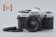 [Used] Canon AE-1 Silver + New FD 50mm f/1.4