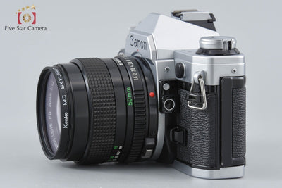 [Used] Canon AE-1 Silver + New FD 50mm f/1.4