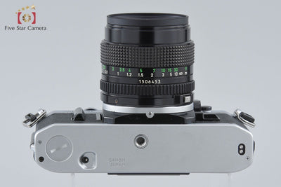 [Used] Canon AE-1 Silver + New FD 50mm f/1.4