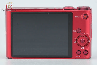 【Used】SONY Cyber-shot DSC-WX300 Red Compact Digital Camera Multi-language Support