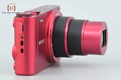 【Used】SONY Cyber-shot DSC-WX300 Red Compact Digital Camera Multi-language Support