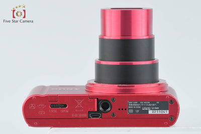【Used】SONY Cyber-shot DSC-WX300 Red Compact Digital Camera Multi-language Support