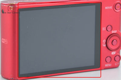 【Used】SONY Cyber-shot DSC-WX300 Red Compact Digital Camera Multi-language Support