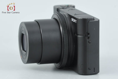 Used: Sony Cyber-Shot DSC-RX100 Black Digital Still Camera