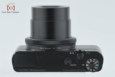 Used: Sony Cyber-Shot DSC-RX100 Black Digital Still Camera