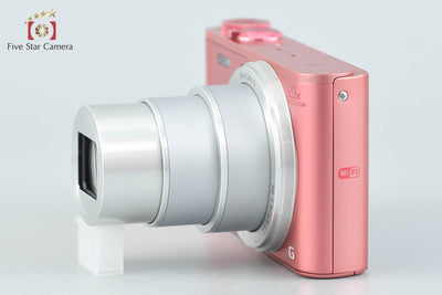 Used: SONY Cyber-shot DSC-WX350 Pink Compact Digital Camera Multi-Language Support