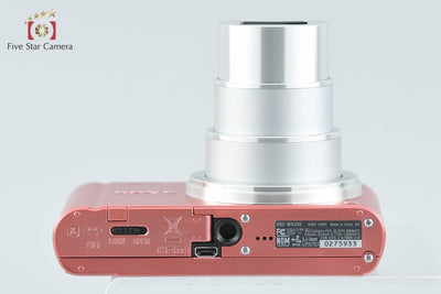 Used: SONY Cyber-shot DSC-WX350 Pink Compact Digital Camera Multi-Language Support