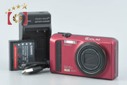 [Used] CASIO Casio HIGH SPEED EXILIM EX-ZR300 Red Compact Digital Camera