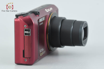 [Used] CASIO Casio HIGH SPEED EXILIM EX-ZR300 Red Compact Digital Camera