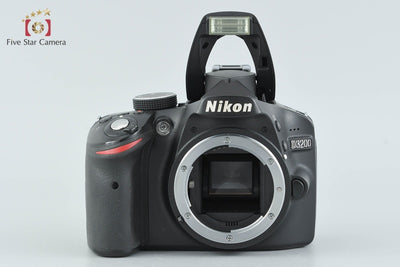 [Used] Nikon D3200 18-55 VR Lens Kit Black