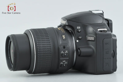 [Used] Nikon D3200 18-55 VR Lens Kit Black