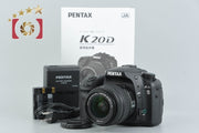 [Used] PENTAX K20D + SMC DA L 18-55mm f/3.5-5.6 AL - Low Shutter Count