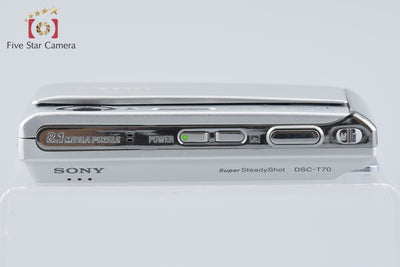 Used: SONY Cyber-Shot DSC-T70 Silver Digital Still Camera