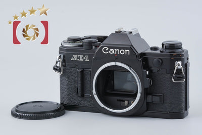 [Used] Canon AE-1 Black Film SLR Camera