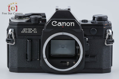 [Used] Canon AE-1 Black Film SLR Camera