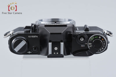 [Used] Canon AE-1 Black Film SLR Camera