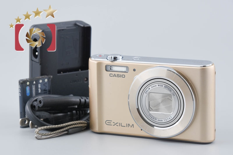 【中古】Casio カシオ EXILIM EX-ZS190 ゴールド コンパクトデジタルカメラ