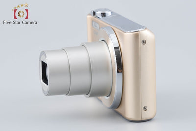 [Used] Casio EXILIM EX-ZS190 Gold Compact Digital Camera