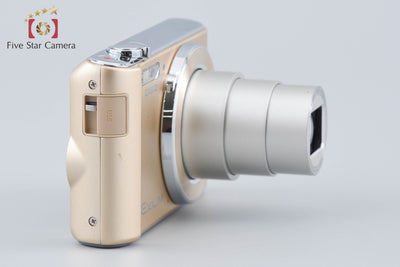 [Used] Casio EXILIM EX-ZS190 Gold Compact Digital Camera