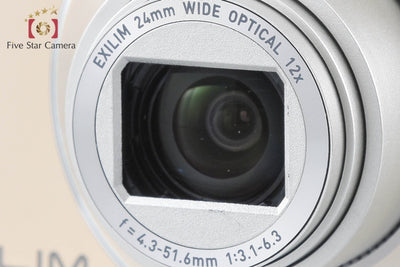 [Used] Casio EXILIM EX-ZS190 Gold Compact Digital Camera