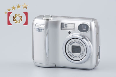 [Used] Nikon COOLPIX E3200 Silver Compact Digital Camera