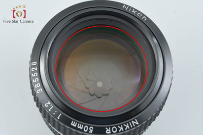 Used] Nikon Nikkor Ai-S 50mm f/1.2