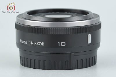 [Used] Nikon 1 NIKKOR 10mm f/2.8 Black