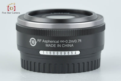 [Used] Nikon 1 NIKKOR 10mm f/2.8 Black