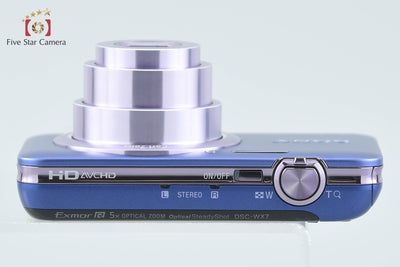 [Used] SONY Cyber-shot DSC-WX7 Blue Digital Still Camera