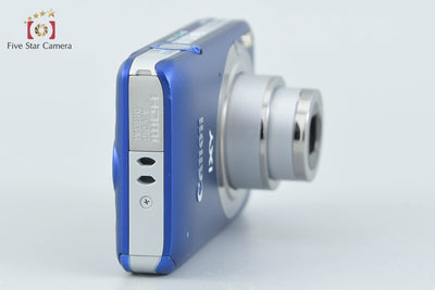 [Used] Canon IXY 210F Blue Compact Digital Camera