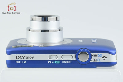 [Used] Canon IXY 210F Blue Compact Digital Camera