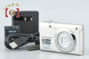 [Used] Nikon COOLPIX S4000 Shiny Silver Compact Digital Camera