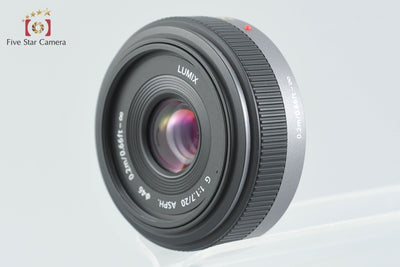 Used Panasonic LUMIX G 20mm f/1.7 ASPH. H-H020