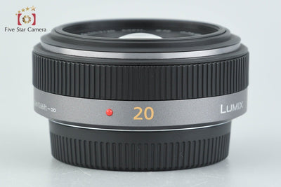 Used Panasonic LUMIX G 20mm f/1.7 ASPH. H-H020