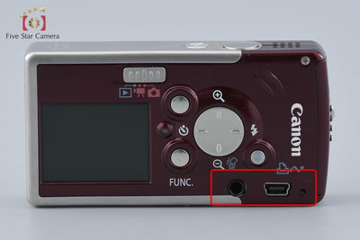 [Used] Canon IXY Digital L2 Star Garnet Compact Digital Camera
