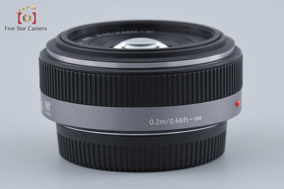 [Used] Panasonic LUMIX G 20mm f/1.7 ASPH. H-H020
