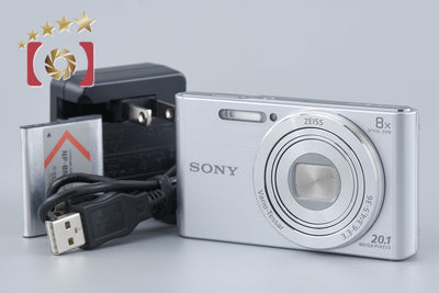 [Used] SONY Cyber-Shot DSC-W830 Silver Compact Digital Camera